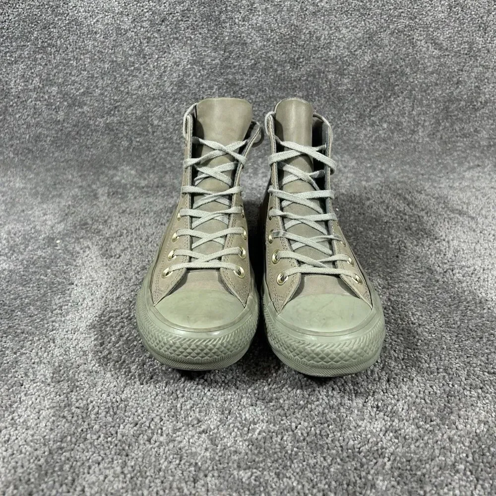Converse Chuck Taylor All Star Hi Women’s Sz 6.5 Green Two Tone Athletic Shoes